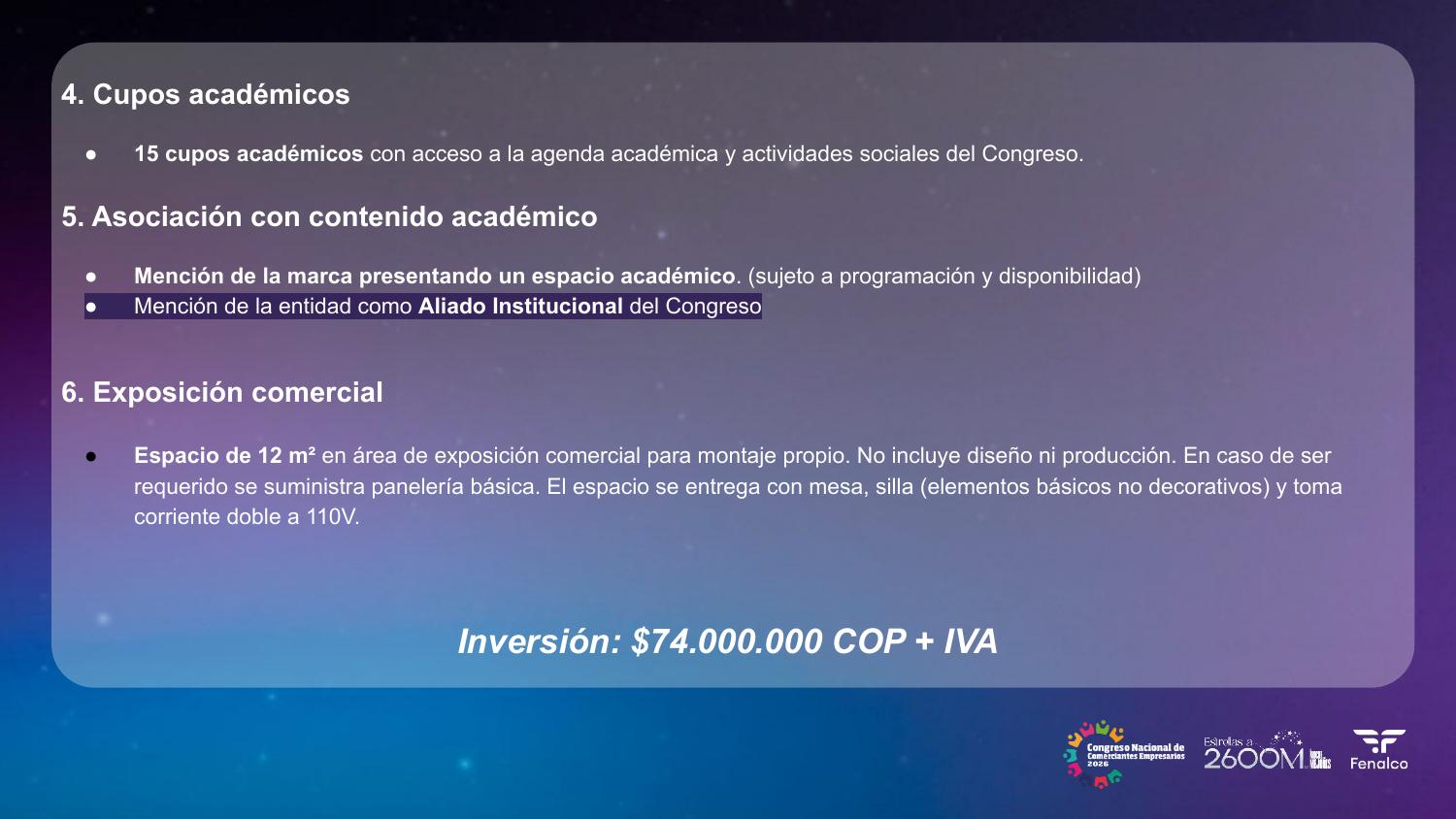 Propuesta comercial — página 14